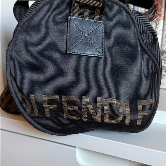 FENDI Black Duffel Bag